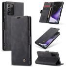 For Samsung Galaxy Note20 Ultra CaseMe Multifunctional Horizontal Flip Leather Case, with Card Slot & Holder & Wallet(Black) - 1