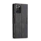 For Samsung Galaxy Note20 Ultra CaseMe Multifunctional Horizontal Flip Leather Case, with Card Slot & Holder & Wallet(Black) - 3