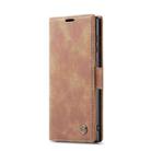 For Samsung Galaxy Note20 Ultra CaseMe Multifunctional Horizontal Flip Leather Case, with Card Slot & Holder & Wallet(Brown) - 2