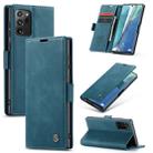 For Samsung Galaxy Note20 Ultra CaseMe Multifunctional Horizontal Flip Leather Case, with Card Slot & Holder & Wallet(Blue) - 1