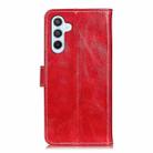 For Samsung Galaxy S24 FE 5G Retro Crazy Horse Texture Leather Phone Case(Red) - 3