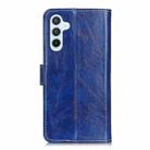 For Samsung Galaxy S24 FE 5G Retro Crazy Horse Texture Leather Phone Case(Blue) - 3