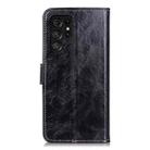 For Samsung Galaxy S25 Ultra 5G Retro Crazy Horse Texture Leather Phone Case(Black) - 3
