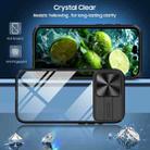 For iPhone 16 Sliding Camshield Acrylic Hybrid TPU Phone Case(Black) - 2
