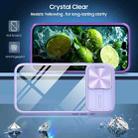 For iPhone 16 Sliding Camshield Acrylic Hybrid TPU Phone Case(Purple) - 2