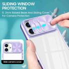 For iPhone 16 Sliding Camshield Acrylic Hybrid TPU Phone Case(Purple) - 3