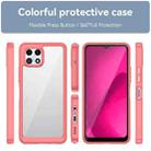 For T-Mobile REVVL 7 5G Colorful Series Acrylic Hybrid TPU Phone Case(Red) - 2