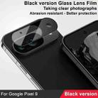 For Google Pixel 9 IMAK Rear Camera Lens Glass Film Black Version - 3