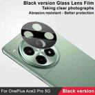 For OnePlus Ace 3 Pro IMAK Rear Camera Lens Glass Film Black Version - 3