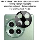 For OnePlus Ace 3 IMAK Rear Camera Lens Glass Film Black Version - 2