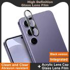 For Samsung Galaxy S25 5G imak High Definition Integrated Glass Lens Film Black Version - 3