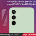 For Samsung Galaxy S24 FE 5G imak High Definition Integrated Glass Lens Film - 3