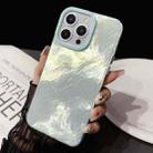 For iPhone 15 Tinfoil Texture Colorful Lens Frame IMD Acrylic Phone Case(Green) - 2