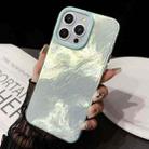 For iPhone 14 Plus Tinfoil Texture Colorful Lens Frame IMD Acrylic Phone Case(Green) - 2