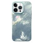 For iPhone 13 Pro Max Tinfoil Texture Colorful Lens Frame IMD Acrylic Phone Case(Green) - 1