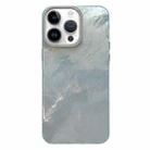 For iPhone 13 Pro Tinfoil Texture Diamond Lens Frame IMD Acrylic Phone Case(Green) - 1