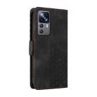 For Redmi 10 2022 Embossed Rhombus Starry Leather Phone Case(Black) - 3