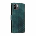 For Redmi A1 4G / A2 4G Embossed Rhombus Starry Leather Phone Case(Green) - 3