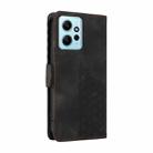 For Redmi Note 12 4G Global Embossed Rhombus Starry Leather Phone Case(Black) - 3