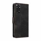 For Redmi Note 12 Pro 4G Embossed Rhombus Starry Leather Phone Case(Black) - 3