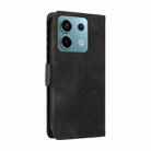 For Redmi Note 13 Pro 5G Embossed Rhombus Starry Leather Phone Case(Black) - 3