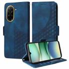 For Redmi A5 4G 173.3mm Embossed Rhombus Starry Leather Phone Case(Blue) - 1