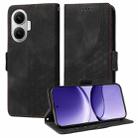 For Redmi Turbo 4 Pro / Xiaomi Poco F7 Embossed Rhombus Starry Leather Phone Case(Black) - 1