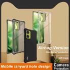 For Motorola Moto G85 / S50 Neo imak Shockproof Airbag TPU Phone Case(Transparent Black) - 2