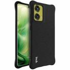 For Motorola Moto G85 / S50 Neo imak Shockproof Airbag TPU Phone Case(Matte Black) - 1