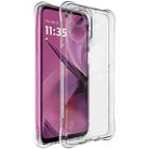 For Motorola Moto G55 imak Shockproof Airbag TPU Phone Case(Transparent) - 1