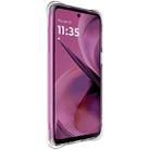 For Motorola Moto G55 imak Shockproof Airbag TPU Phone Case(Transparent) - 2