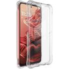 For Motorola Moto G35 5G imak Shockproof Airbag TPU Phone Case(Transparent) - 1