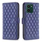 For HMD Pulse PRO / Pulse / Pulse+ Diamond Lattice Wallet Flip Leather Phone Case(Blue) - 1