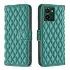 For HMD Pulse PRO / Pulse / Pulse+ Diamond Lattice Wallet Flip Leather Phone Case(Green) - 1