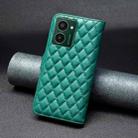 For HMD Pulse PRO / Pulse / Pulse+ Diamond Lattice Wallet Flip Leather Phone Case(Green) - 3