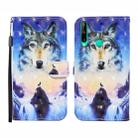 For Huawei P40 lite E / Y7p 3D Painted Pattern Horizontal Flip Leather Case with Holder & Wallet & Card slot & Lanyard(Sunrise Wolf) - 1