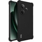 For Realme GT Neo6 SE 5G imak Shockproof Airbag TPU Phone Case(Matte Black) - 1