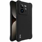 For Realme GT7 Pro 5G imak Shockproof Airbag TPU Phone Case(Matte Black) - 1