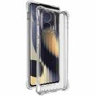 For Motorola Edge 2024 5G IMAK Corrugated Texture Airbag TPU Phone Case(Transparent) - 1