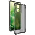 For Motorola Moto S50 Neo 5G IMAK Corrugated Texture Airbag TPU Phone Case(Transparent Black) - 1