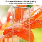 For Motorola Moto S50 Neo 5G IMAK Corrugated Texture Airbag TPU Phone Case(Transparent Black) - 3