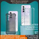 For OPPO Reno12 Pro Global IMAK Corrugated Texture Airbag TPU Phone Case(Transparent) - 2