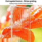 For OPPO K12x 5G IMAK Corrugated Texture Airbag TPU Phone Case(Transparent) - 3