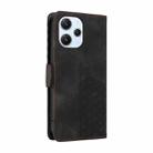 For Xiaomi Poco M6 Pro 5G Embossed Rhombus Starry Leather Phone Case(Black) - 3