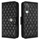 For Xiaomi Mi CC9 / Mi 9 Lite Rhombic Texture Flip Leather Phone Case with Lanyard(Black) - 2