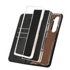 For Samsung Galaxy Z Fold5 ABEEL RFID Magnetic Flip Leather Phone Case(Black) - 2