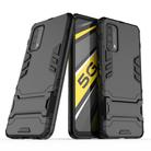 For Vivo iQOO Z1x PC + TPU Shockproof Protective Case with Invisible Holder(Black) - 1