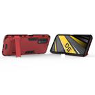 For Vivo iQOO Z1x PC + TPU Shockproof Protective Case with Invisible Holder(Red) - 3