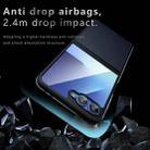 For Samsung Galaxy Z Flip7 Armor PC Hybrid TPU Phone Case(Transparent) - 3