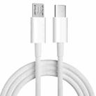 USB-C / Type-C to Micro USB Charging Data Cable, Length: 1m - 1